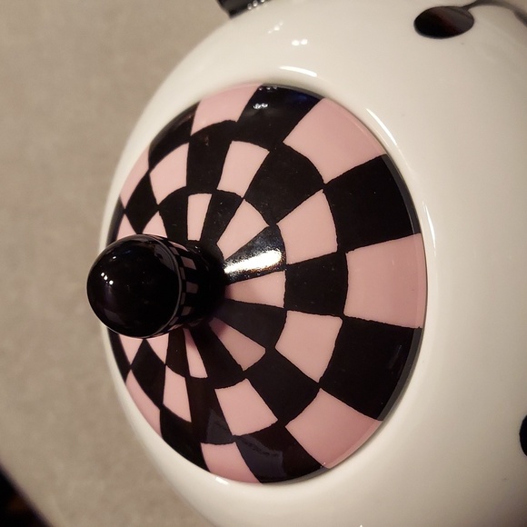 R. Toledo for Nordstrom checkered teapot - Picture 3 of 6